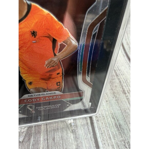 2022 PANINI PRIZM WORLD CUP #153 CODY GAKPO Rc SGC 9.5  Netherlands - Picture 6 of 9